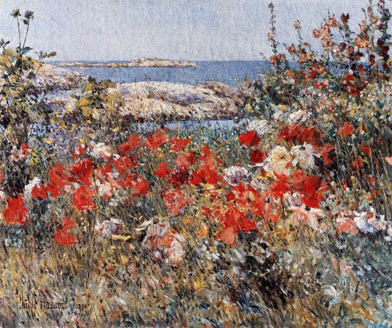 Childe Hassam Celia Thaxter's Garden, Isles of Shoals China oil painting art